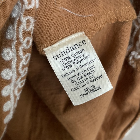 SUNDANCE ARTIE EMBROIDERED TASSEL TOP MEDIUM - Picture 5 of 6